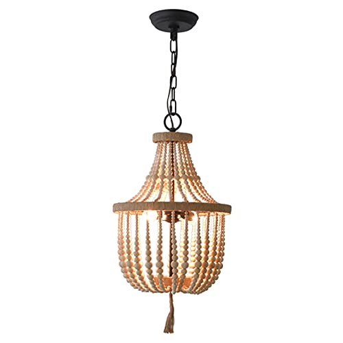 Décoration de vêtements réussie avec le lustre en bois de pays français 40*60