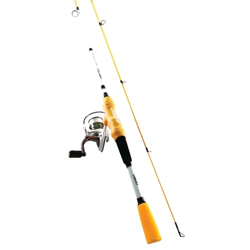 Ardent Primo Comfort Grip Fishing Rod and Reel Combo, Orange