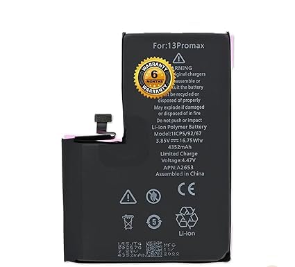 Original Battery for iPhone 13 Pro Max A2643 A2484 A2641 A2644 A2645 Battery with 6 Month Warranty*** (SUPER166)