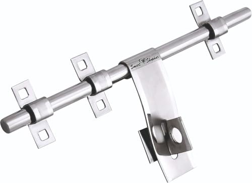 Image of Smart Shophar Stainless Steel Cube Aldrop 6 Inches Silver, Pack of 2 - Functional and Reliable Aldrop Set - Sleek Design, Quick and Simple Mounting, Secure Fastening