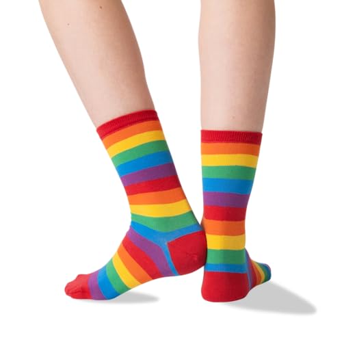 Image of Hot Sox Women's Novelty Geometric Pattern Crew