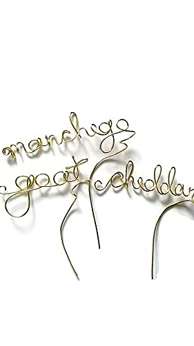 Cheese Marker Set 3pcs Custom Names