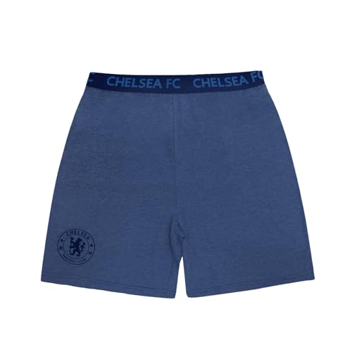 Chelsea FC Official Soccer Gift Mens Loungewear Short Pajamas3