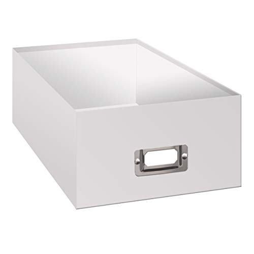 Image of Pioneer Photo Albums B-1C Photo Storage Box, Crafter White