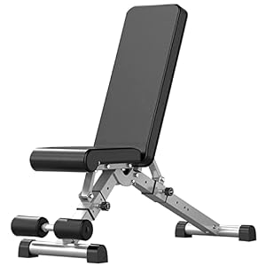 Druk bank Huishoudelijke multifunctionele sit-up board bankdrukken bank Fitnessapparatuur voor buikoefeningen Opvouwbare fitnessstoel 6-snelheidsafstelling,met een gewicht van 881 pond