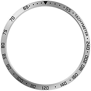 AISPORTS Bezel Styling Compatibel met Garmin Fenix 7X Bezel Ring Zelfklevende Cover Anti Kras Bescherming Rvs Metalen Bezel Loop Dial Frame Cirkel Beschermhoes Cover voor Garmin Fenix 7X