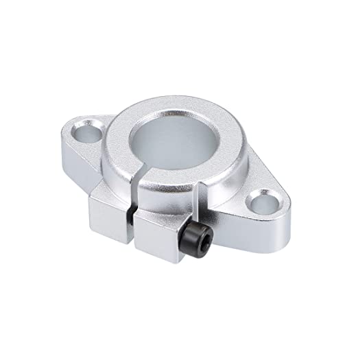Uxcell 16Mm Shaft Support Shf16 Flange Mount Linear Motion Slide Rail Guide Blocks For Cnc 3D Printer (Pack Of 2) #TOP3