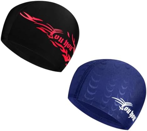 2 Cuffie Da Nuoto In Tessuto - Impermeabili, Comode E Anti-Caduta Per Adulti - Foto 2