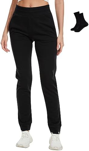 MERINNOVATION Women's Joggers with Pockets - 100% Merino Wool Swe...