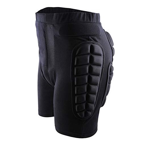 Calça curta acolchoada 3D BESPORTBLE, short de proteção para esqui, patinação, snowboard, ciclismo,