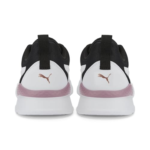 Image of PUMA Unisex Low-Top Sneaker, Phantom Black White Rose Gold, 8 US Men