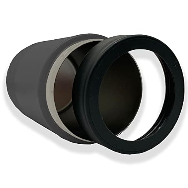 LaserGram Personalized 12 oz. Stainless Steel Can & Bottle Insulator, Fireman ¨C Keeps Drinks Cold Longer (Black)