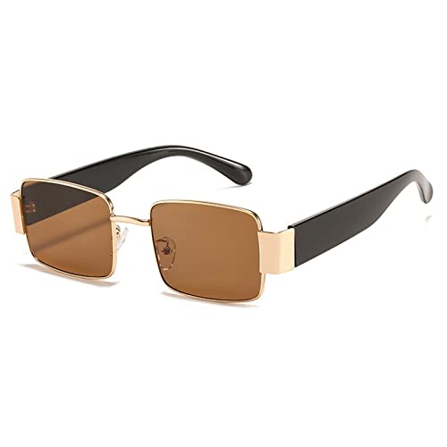 Lunettes de soleil rectangulaires rétro qui protègent efficacement vos yeux contre les UV400