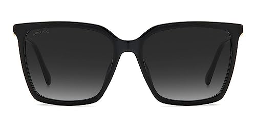 JIMMY CHOO Grey Gradient Square Ladies Sunglasses TOTTA/G/S 0807/9O 562