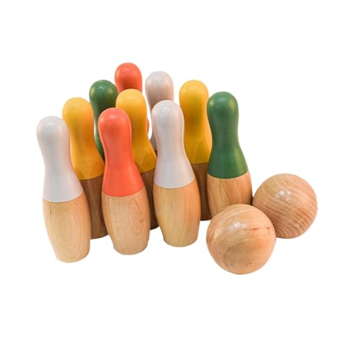 EHJRE Juego de Bolos para Niños Juego de Bolos de Aprendizaje Temprano para Niños como