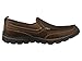 Skechers Men's Superior Gains, Dark Brown, 10.5 X-Wide