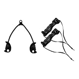 Perfeclan , Kabelmaschinen-Aufsatz, Trainingsseilgriff, Multifunktions-Heimtrainer...