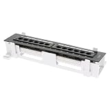 NonMiFyR Thickened UTP/ 12 Port Panel Jacks 10 Inches
