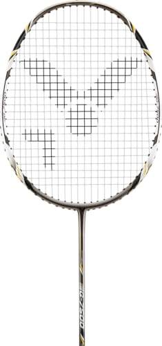 Raquette de badminton gris blanc Victor G 7500 cordée sport