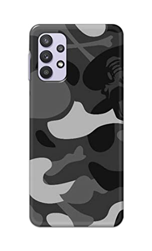 Image of Printed Hard Back Cover Case for Samsung Galaxy M32 5G | Samsung Galaxy A32 5G Back Cover (Army Pattern) -1302