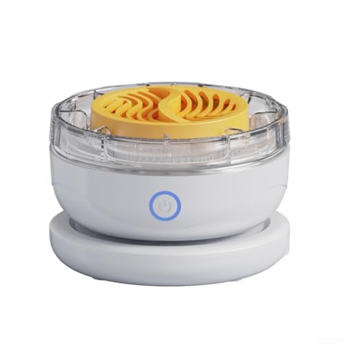 MeevrgR Limpiador inalámbrico de frutas y verduras – IPX7 Purificador de iones de hidroxilo impermeable Desinfectantes de alimentos inalámbricos para carne, mariscos y productos (blanco)
