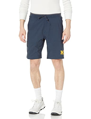 Columbia Men's Twisted Creek Short, UM - Collegiate Navy Heather, Small x 9L