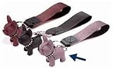 Croci Schlüsselanhänger Bulldog 4 cm Pink