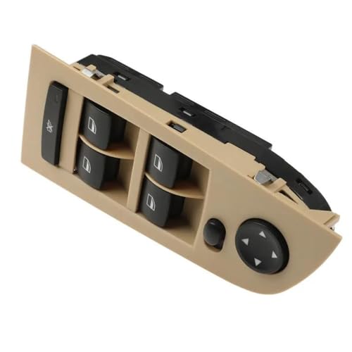 Bouton de lève-vitre électrique robuste pour BMW E90 E91 E92 E93 interrupteur noir rigide