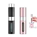8ml Atomizador Perfume Recargable, Perfumador Dispensador de Viaje, Mini Spray de Perfume Pulverizador para Colonia Portatil de Perfume Bote Vacío (2 Pieza)