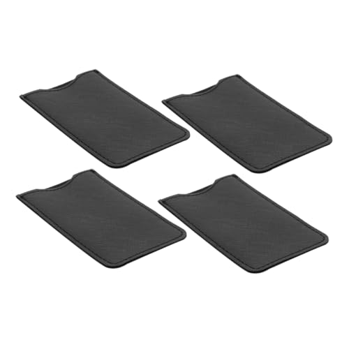 WOONEKY Hair Comb Pouch Set Wooden Comb Pouch for Men Hairdressing Scissor Case Travel Bag