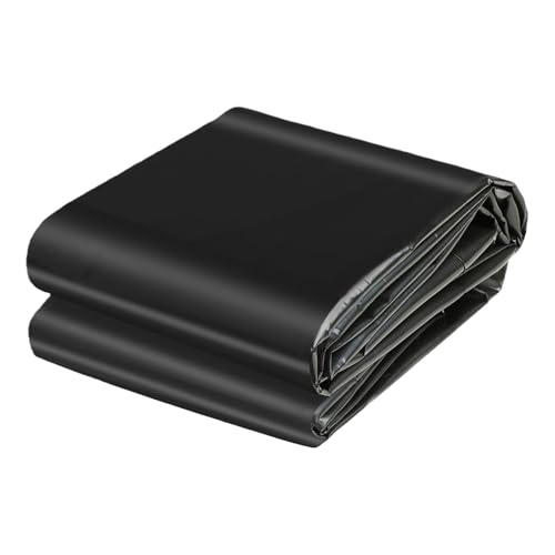 GOUZOO Flexible Teichfelle Teichfolie 300 x 350 cm Reißfest HDPE...