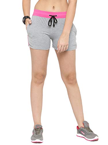 Image of UZARUS Women's Cotton Sports Gym Causal Shorts - Pack of 2