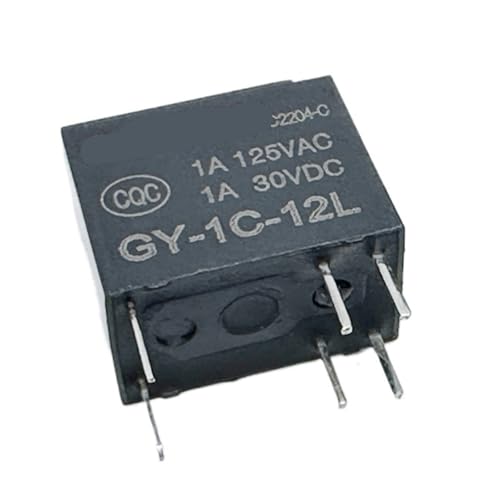 Relais GY-1C-12L 4 broches 23FC-12V pour circuit électronique