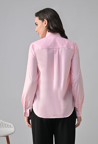 Image of Womens Formal Shirt for Office Wear | Soft Fabric Smart Fit Professional Shirt for Work, Meetings, Corporate & Business Style