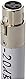 Pro Signal PSG02973 XLR-Dämpfungsadapter, 20 dB, silberfarben