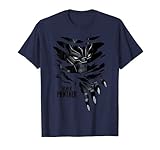 Marvel Black Panther Scratch Through Graphic T-Shirt