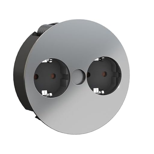 Enchufe Duplo encimera giratorio 2 tomas cromo mate | Ya disponible en tu tienda friki favorita! En mundofriki.es! Enchufe Duplo encimera giratorio 2 tomas cromo mate | Ya disponible en tu tienda friki favorita! En mundofriki.es!