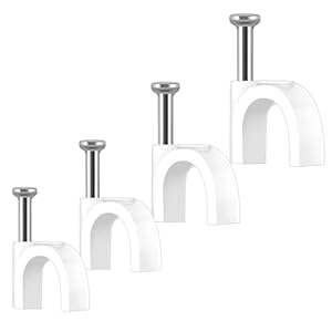 Yiliya Kabelschelle Nagelschellen, 400 Stück