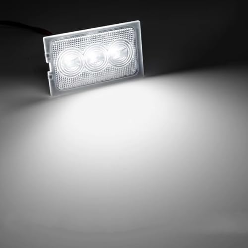 Luz de matrícula de coche con iluminación nítida compatible con Freelander 2 LR2 L359 3