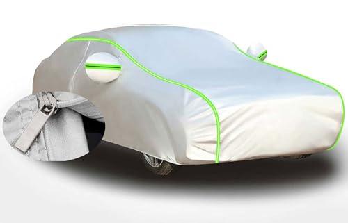 Auto Abdeckplane Für FIAT 500 - UV-beständig Mit Reißverschluss