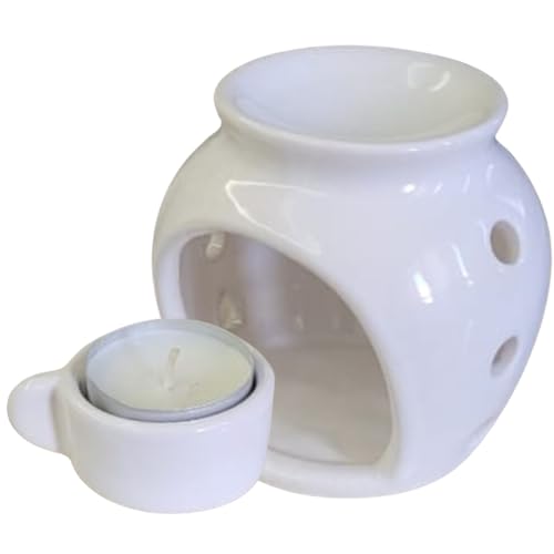 Difusor Rechaud Bolinha Com Panelinha para Vela para Óleos Essenc...