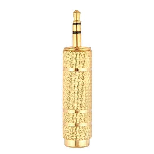 SP Electron One for All Gold Plated 6.5 mm Female to 3.5 mm Male Headphone Audio Stereo Sound Adapter Plug Converter Connector Jack (Pack of 2 Pcs) (B0D53RR69D) Amazon Price History, Amazon Price Tracker