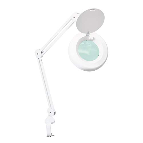 Lupa de Bancada 5x HL-500 LED Bivolt Solver