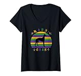 Photo Gallery donna greyhound mardi gras pet dog lover mamma donne regalo maglietta con collo a v Photo Gallery donna greyhound mardi gras pet dog lover mamma donne regalo maglietta con collo a v