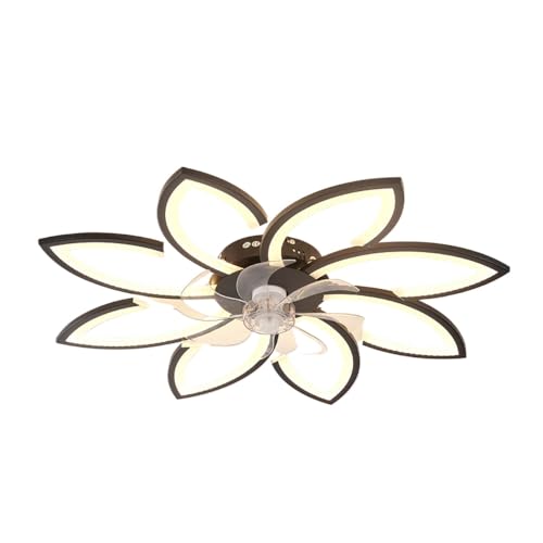 MEGHALI Modern Fan Light Living Room Intelligent Ceiling Fan Lamp