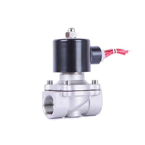 Électrovanne de coupure eau et fluides 1/2 pouce inox 12V NF