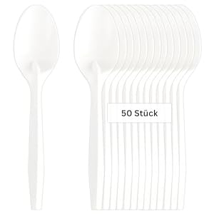 Linario Maisstärke Löffel 17cm (50 Stück)