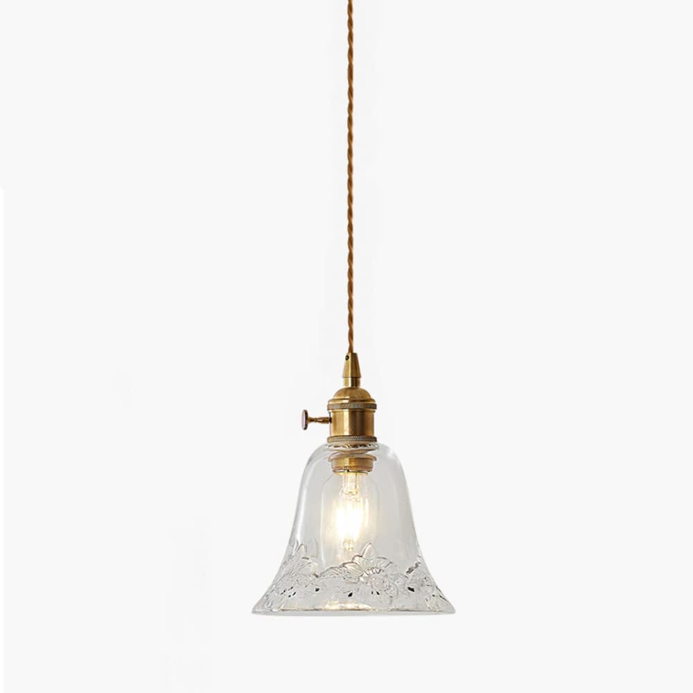Suspension en verre pour coiffeuse et décoration nordique de chambre