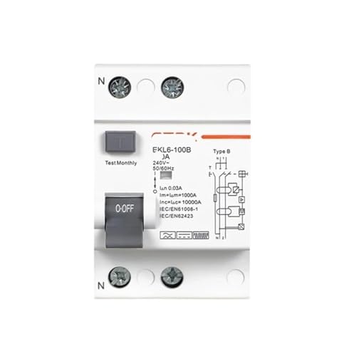 Disjoncteur différentiel Type B 63A pour infrastructure de recharge résidentielle