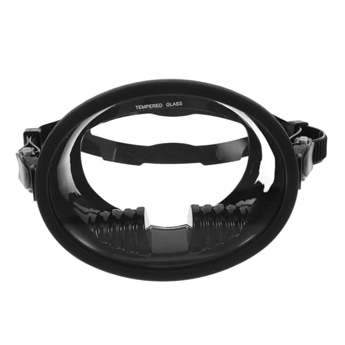 Masque de natation panoramique en silicone alimentaire pour snorkeling adulte